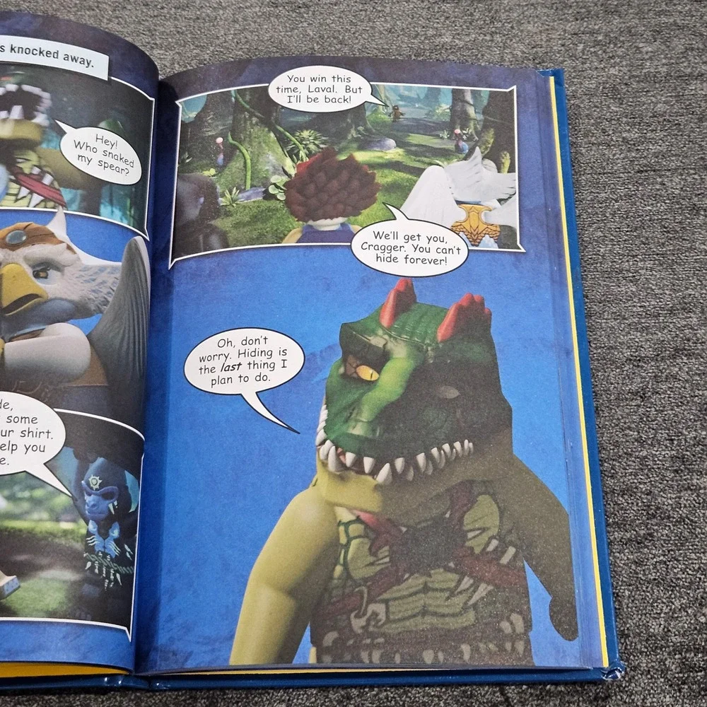 LEGO Chima Battle for Chima Reader Collection Book Scholastic Based on TV Series